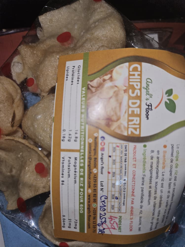 Chips de riz