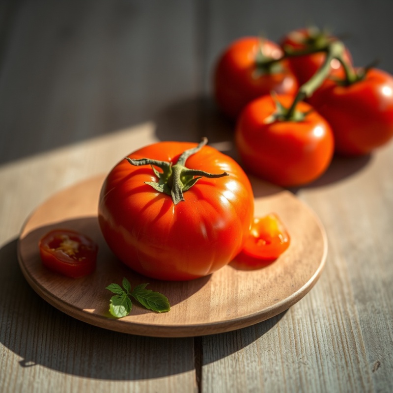 Tomate en bocal conservé