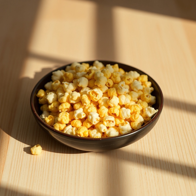 Pop-corn mille couleur (2) : Maïs en pop-corn avec d’autre ingrédient