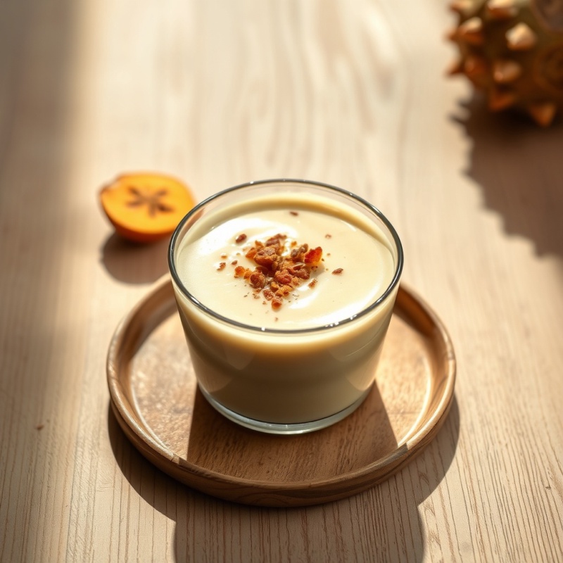 Baobab et lait en jus rafraichissant