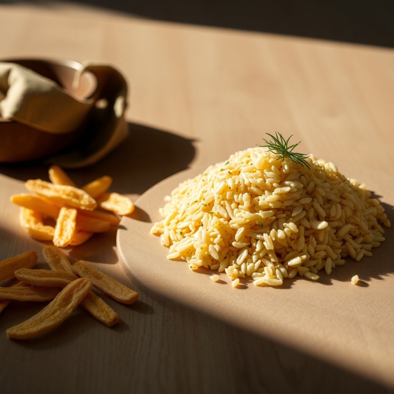 Farine panifiable de riz en chips de riz